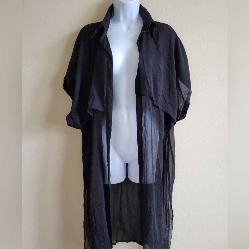 Sheer Black Cover Up
